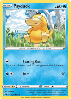 Psyduck Astral Radiance card