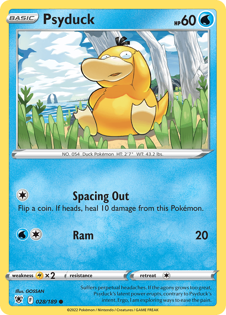 Psyduck Astral Radiance card