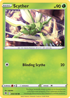 Scyther Astral Radiance card