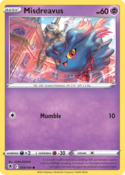 Misdreavus Astral Radiance card