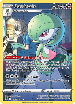 Gardevoir Astral Radiance Trainer Gallery card