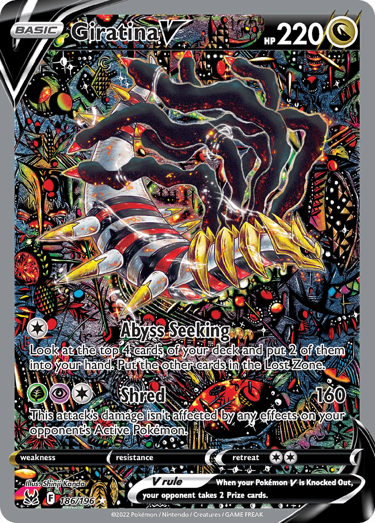 Giratina V Lost Origin card