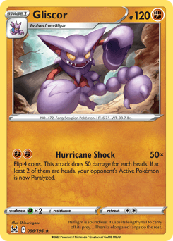 Gliscor Lost Origin card