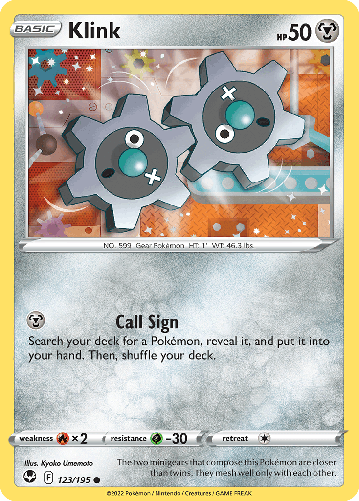 Klink Silver Tempest card