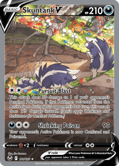 Skuntank V Silver Tempest card
