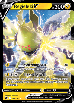 Regieleki V Silver Tempest card