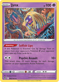 Jynx Silver Tempest card