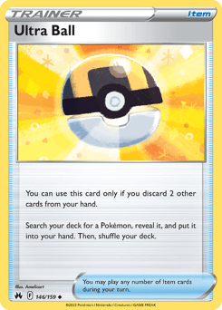 Ultra Ball Crown Zenith card