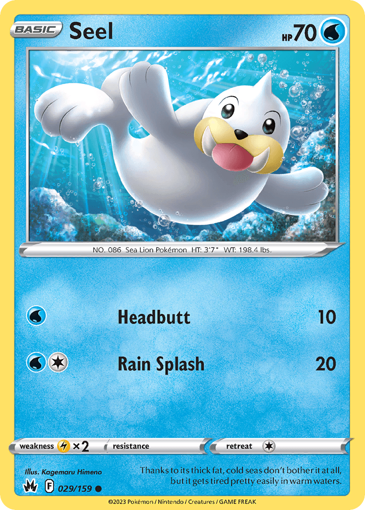 Seel Crown Zenith card