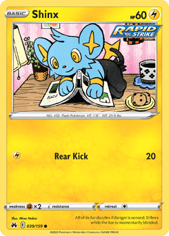 Shinx Crown Zenith card