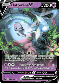 Hatterene V Crown Zenith card