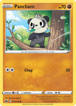 Pancham Crown Zenith card