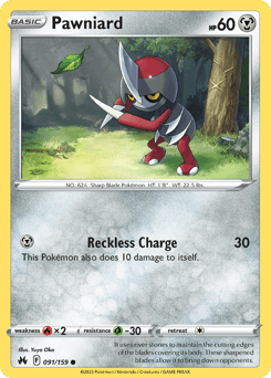 Pawniard Crown Zenith card