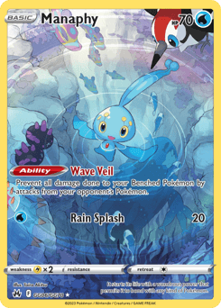 Manaphy Crown Zenith Galarian Gallery card