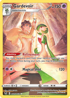 Gardevoir Silver Tempest Trainer Gallery card