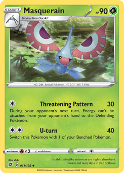 Masquerain Rebel Clash card