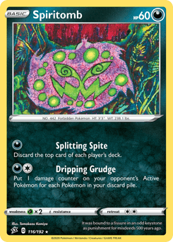 Spiritomb Rebel Clash card