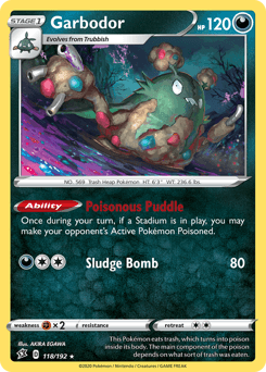 Garbodor Rebel Clash card