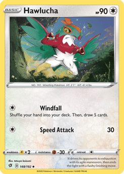 Hawlucha Rebel Clash card
