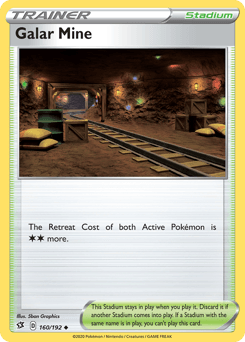 Galar Mine Rebel Clash card