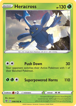 Heracross Rebel Clash card