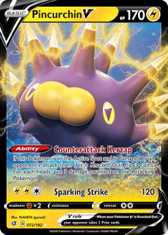Pincurchin V Rebel Clash card