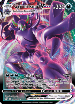 Grimmsnarl VMAX Darkness Ablaze card