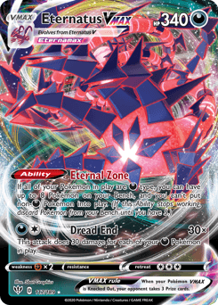 Eternatus VMAX Darkness Ablaze card