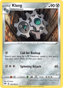 Klang Darkness Ablaze card