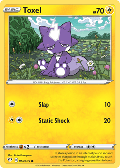 Toxel Darkness Ablaze card