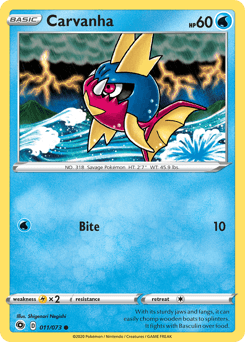 Carvanha Champion's Path card