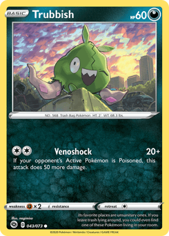 Trubbish Champion's Path card