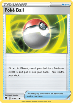 Poké Ball Champion's Path card