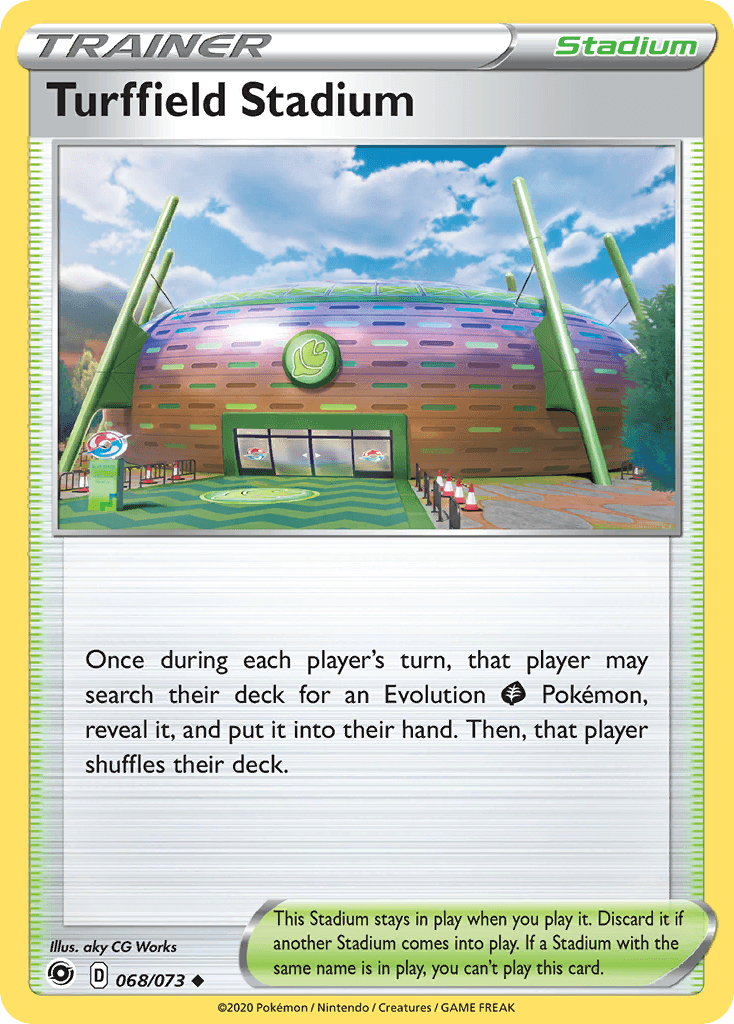 Turffield Stadium Champion's Path card