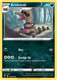 Krokorok Vivid Voltage card