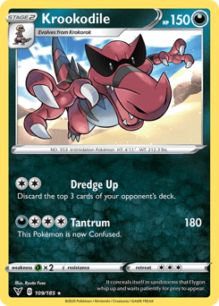 Krookodile Vivid Voltage card