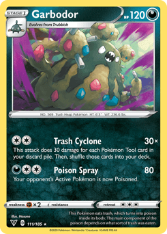 Garbodor Vivid Voltage card