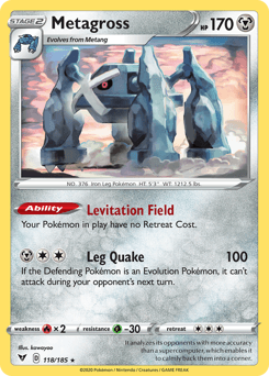 Metagross Vivid Voltage card