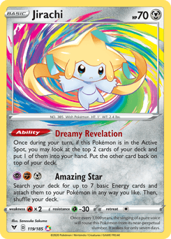 Jirachi Vivid Voltage card