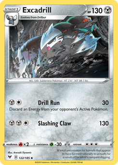 Excadrill Vivid Voltage card
