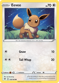 Eevee Vivid Voltage card