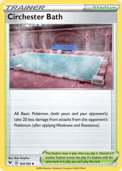 Circhester Bath Vivid Voltage card