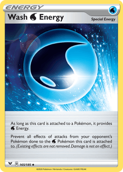 Wash Water Energy Vivid Voltage card
