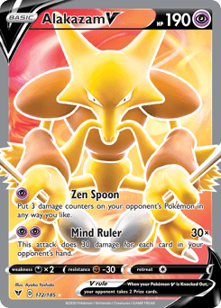 Alakazam V Vivid Voltage card