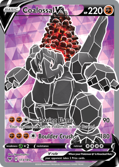 Coalossal V Vivid Voltage card