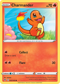 Charmander Vivid Voltage card