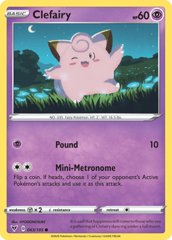 Clefairy Vivid Voltage card