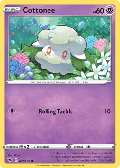 Cottonee Vivid Voltage card
