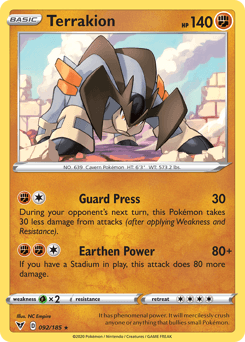 Terrakion Vivid Voltage card