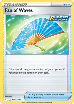 Fan of Waves Battle Styles card
